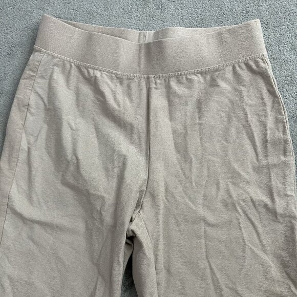 Eileen Fisher Pants Womens Sz XXS Beige Stretch Pull On Elastic Waist Casual - Picture 7 of 12